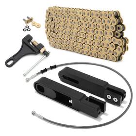 Zh-str-000060-bla-bkes-0909 Tarazon Aluminum Swingarm Extension Line Chain Remover For Duke 200 390 15-22 2018