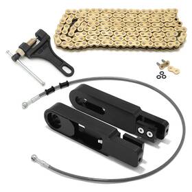 Zh-str-000063-bla-efb02-0909 Tarazon Swing Arm Swingarm Extensions Line Chain Remover For Suzuki Gsx1300r Hayabusa