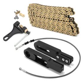 Zh-str-000069-bla-bk-0908 Tarazon Aluminum Swingarm Extension Line Chain Remover For Yamaha Mt09 Fj09 Xsr900 Fz09