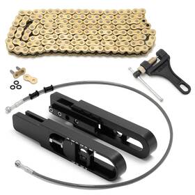 Zh-str-000094-bla-3 Tarazon Aluminum Swing Arm Swingarm Extension Line Chain Remover Ninja Zx9r 02 03 Zx 9r