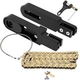 Zh-str-kaw009-bla Tarazon Swingarm Extension Brake Line Chain Remover For Kawasaki Zx10r 2004-2005 08-2010 Zh-str-kaw009-bla Tarazon Swingarm Extension Brake Line Chain Remover For Kawasaki Zx10r 2004-2005 08-2010