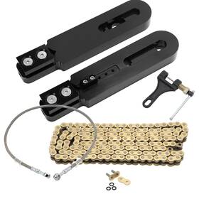 Zh-str-kaw021-bla Tarazon For Kawasaki Z900 20-24 6 Inch -9 Swingarm Extension 36 Brake Line Chain Remover Zh-str-kaw021-bla Tarazon For Kawasaki Z900 20-24 6 Inch -9 Swingarm Extension 36 Brake Line Chain Remover
