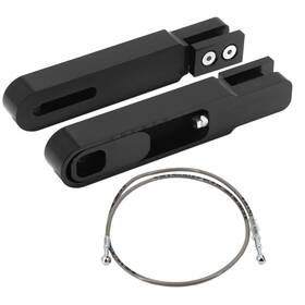 Zh-str-kt0001-bla Tarazon 6.5 Inch -9 Swingarm Extension 55 Brake Line For Duke 200 20-22 390 15-22