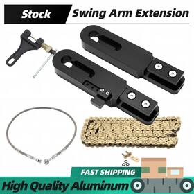 Zh-str-suz006-bla Tarazon For Suzuki Gsxr600 Gsxr750 06-09 Swingarm Extensions Brake Line Chain Remover