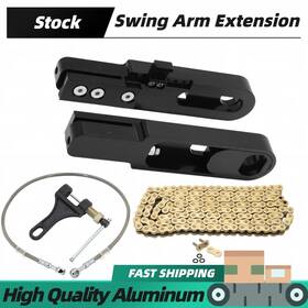 Zh-str-yam021-bla Tarazon For Yamaha R6 2003 2004 2005 6 Inch -9 Swingarm Extension Brake Line Chain Remover