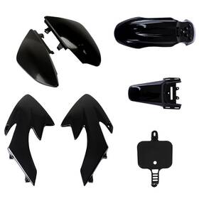 3120444 Tectech For Honda Xr50 Crf50 Sdg Ssr 107 125 Dirt Pit Bike Plastic Fender Fairing Black