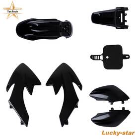 3139706 Tectech Black Plastic Fender Fairing For Honda Xr50 Crf50 Sdg Ssr 107 125 Dirt Pit Bike 3139706 Tectech Black Plastic Fender Fairing For Honda Xr50 Crf50 Sdg Ssr 107 125 Dirt Pit Bike