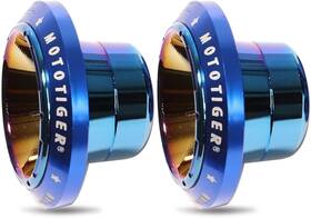 202203 Tongze Motorcycle Frame Slider Scooter Sliders For Front Fork Cnc Blue-blue