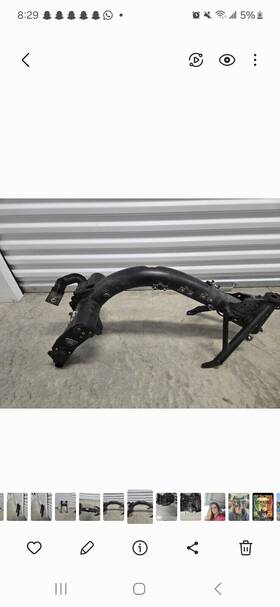 6953-01-043 Triumph Frame Chassis 95-03 Thunderbird 98-04 Sport 1999-2001 Legend Tt