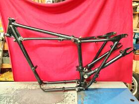 83-3904 Triumph 1957 6t Thunderbird 650 Pre Unit Frame With Swingarm
