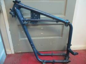 063925 Triumph F11254 1970 650 Bonneville Front Frame With Paper T120r 063925 Triumph F11254 1970 650 Bonneville Front Frame With Paper T120r