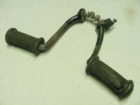 F5910-f6069 Triumph 650 T120 Tr6 Mid 60s Foot Rest Set Left And Right Part # F5910 F6069