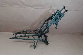 Triumph Smte09bf1gt744745 2015-2017 Tiger 800 Main Frame Chassis Wa Bos