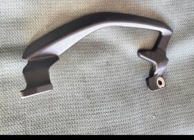 T2306880 Triumph 2008 Tiger 1050 Left Pillion Grab Handle Rail Bar