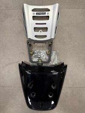 T2309204-pg Triumph Street Scrambler 17-20 Jet Black Rear Cowling Sub Frame And Luggage Rack T2309204-pg Triumph Street Scrambler 17-20 Jet Black Rear Cowling Sub Frame And Luggage Rack