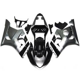 Fwgsxr1000-03-39 Tuesday #tus4.10 Black Grey Fairing Kit For Suzuki K3 Gsxr1000 2003 2004 03 04 Abs Body