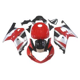 Gsxr600-2000-61 Tuesday #tus4.10 Red Black Silver Fairing Kit For Suzuki 2000 01 02 2003 Gsxr600 750 Abs Body