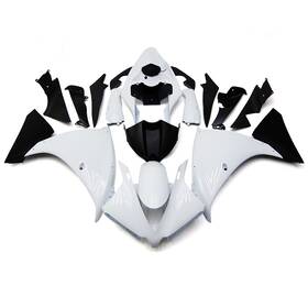R12012-4 Tuesday #tus4.10 Black White Fairing Kit For Yamaha Yzf1000 2012 13 2014 R1 Yzf-r1 Abs Bodywork