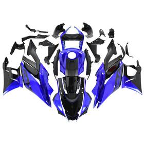 R32019-002 Tuesday #tus4.10 Blue Black Fairing Kit For Yamaha 2019 2020 2021 Yzf R25 R3 19 20 Abs Body