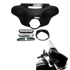 Sj-hl1584-h003 Tuesday #addtues Vivid Black Batwing Outer Fairing For Harley Electra Street Glide 2014 - 2024