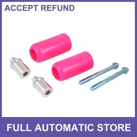Uauto1 726215672329 10mm Motorcycle Frame Sliders Universal Extended Anti Crash Protector Cover