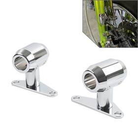 Unbranded 136789440574 0-6 Inch Springer Front End Fork Mudguard Mount Chrome For Harley Choppers Custom