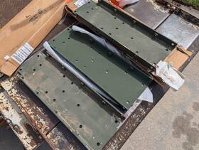 2510-01-083-5404 Us Army Tank Automotive Command Front Winch Left And Right Frame Channel 5-ton Truck