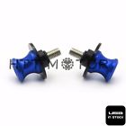 Usmt221-015-m8-blue Httmt Motorcycle Bicycle Swingarm Swing Arm Spools Sliders 769526834376
