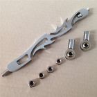 Usmt288-003-cd Httmt Chrome Flame Shift Linkage For Harley Softail 745495257408 Usmt288-003-cd Httmt Chrome Flame Shift Linkage For Harley Softail 745495257408