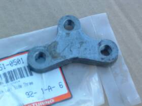 51-0501 V Twin Harley Panhead Knuckle Weld On Foot Peg Mount 3 Bolt