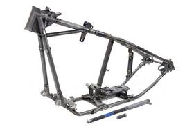 51-1041 V-twin Replica Knucklehead 28 Rake Frame For El 1938-1940 Harley Davidson