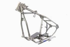 51-1080 V-twin Replica Inch Hm Wishbone Frame For Fl 1948-1948 Harley Davidson