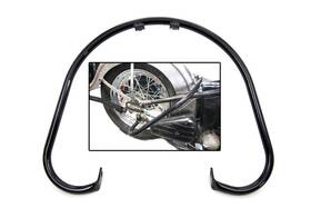 54687984 V-twin Black Rear Big Frame Bar Replacement Fits Harley Davidson
