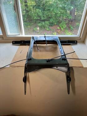2878482 Victory 2878452 Oem Motorcycle Crossroads/crosscountry Trunk Subframe 2878452/2878482
