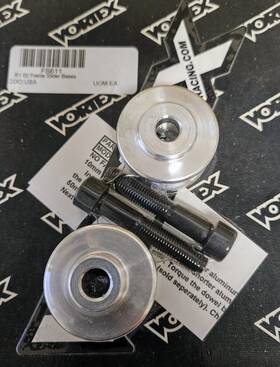 Fs611 Vortex 2002-2003 Yamaha R1 Aluminum Frame Slider Bases Only -