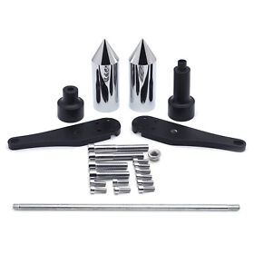 Fm-mt290-035-cd W Mounting Bolts Spike Frame Slider Protector For 06-07 Kawasaki Ninja Zx10r