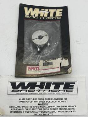 28-294 White Brothers Nos Buell S1 S2 S3 M1 Shock Lowering Kit
