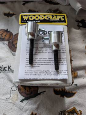50-0270 Woodcraft Frame Slider Base Kit 1999-2007 Suzuki Hayabusa Gsx1300r