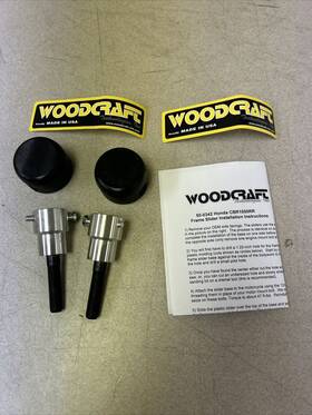 50-0342 Woodcraft Honda Cbr1000rr Frame Slider Kit With Pucks