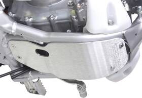 Afcz3g84q9 Works Connection Mx Aluminum Silver Chassis Belly Skid Plate Honda Crf150r Big Wheel 16-22