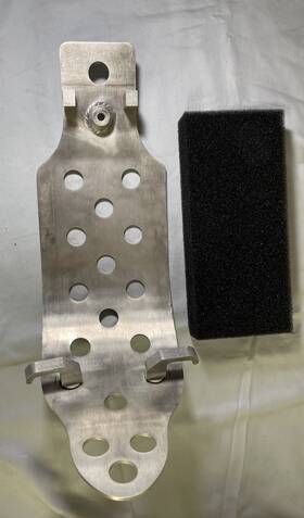 Gxcmbfp0d0 Works Connection Used Aluminum Skid Plate For Yamaha Yz450f 2010-2013 With New Foam