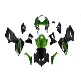 Tusyimocnf88 Wynmoto 2018-02 #tusyimocnf88 Injection Fairings For Kawasaki Z400 Ninja 2018 2019 2020 Body Kit Green Black