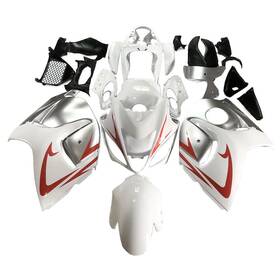 Fwgsxr1300-08-67 Wynmoto 934872215289 White Red Fairing Kit For Suzuki Gsxr1300 Hayabusa 2008 09 - 2020 Abs Bodywork Fwgsxr1300-08-67 Wynmoto 934872215289 White Red Fairing Kit For Suzuki Gsxr1300 Hayabusa 2008 09 - 2020 Abs Bodywork