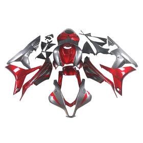 Fwf52007-97 Wynmoto #cn39 Injection Fairing Kit For Cbr600rr Honda F5 2007 2008 Body Candy Red Silver