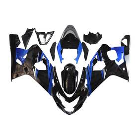 Zsyimoxz88 Wynmoto Fwk4-74 #zsyimoxz88 Blue Black Fairings Kit For Suzuki 2004 2005 Gsxr600 Gsxr750 04 05 Abs Bodywork
