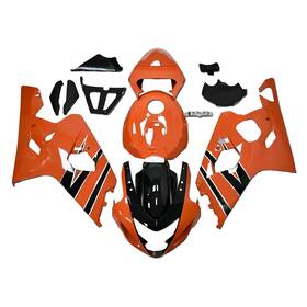 Zsyimoxz88 Wynmoto Fwk4-75 #zsyimoxz88 Orange Black Fairings Kit For Suzuki Gsxr750 Gsxr600 K4 2004 2005 Abs Bodywork