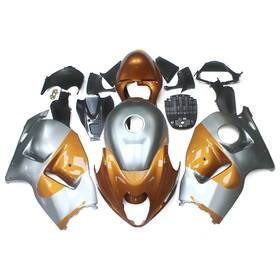 Gsxr1300-97-64 Wynmoto #yimolg0808 Fairing Kit For Suzuki Hayabusa Gsxr1300 1997 - 2007 Abs Bodywork Orange Silver