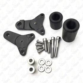 Hzmt219-063-bk Xinyun Spare Parts Frame Slider Crash Protector Black For 2013 - 2020 Suzuki Gsxr600 Gsxr750