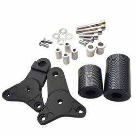 Hzmt219-063-cn Xinyun Spare Parts Frame Slider Crash Protector Grid Pattern For 2013 - 2020 Suzuki Gsxr600 Gsxr750