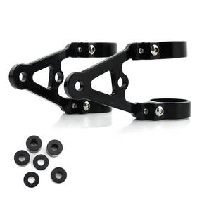 Gzfbhwffhb0014301 Xitomer Cnc 43mm Headlight Mount Brackets Front Fork Head Lamp Holder Turn Light Clamp